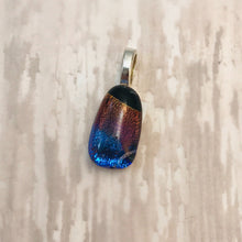Load image into Gallery viewer, Tiny Rainbow-Fused-Glass-Pendant