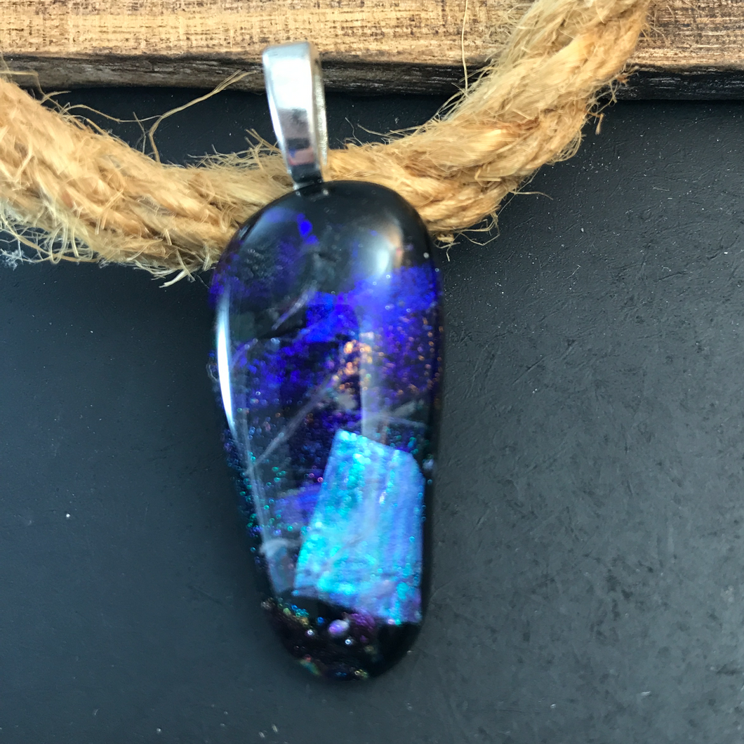 Medieval Times-Fused Glass Pendant