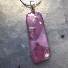 Load image into Gallery viewer, Amaranth- Fused Glass Pendant
