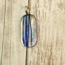 Load image into Gallery viewer, Sky Contrails-Glass-Fused-Pendant