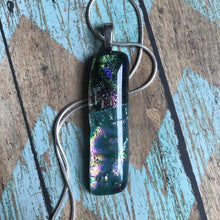 Load image into Gallery viewer, Twilight Transition Fused-Glass-Pendant