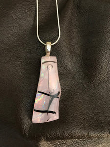 Ancient Chinese Secret-Glass Fused Pendant