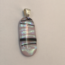 Load image into Gallery viewer, Tuxedo Junction-Fused-Glass-Pendant