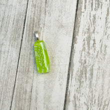 Load image into Gallery viewer, Sub-Lime-Glass-Fused-Pendant