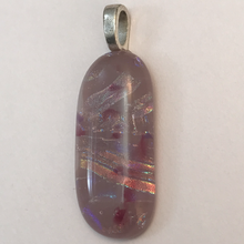 Load image into Gallery viewer, Amethyst Mauve- Fused Glass Pendant