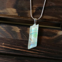 Load image into Gallery viewer, Vanilla Creamer-Fused-Glass-Pendant