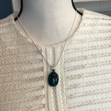 Load image into Gallery viewer, Teal Neel-Fused-Glass-Pendant