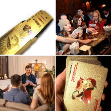 Load image into Gallery viewer, 24 Carat Gold Playing Card