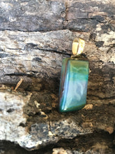 Load image into Gallery viewer, Seafoam-Glass-Fused-Pendant
