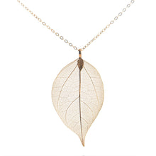 Load image into Gallery viewer, Autumn Leaf Necklace