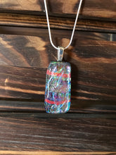 Load image into Gallery viewer, 3D Ice Prism-Fused Glass Pendant