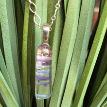 Load image into Gallery viewer, Translucent Lilac-Fused-Glass-Pendant
