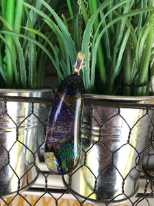 African Dream-Fused Glass Pendant