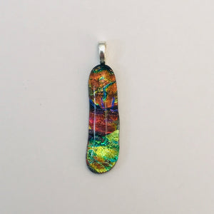 River Bed-Glass-Fused-Pendant