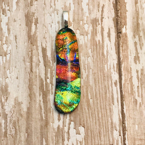River Bed-Glass-Fused-Pendant