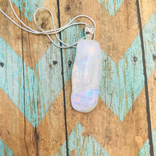 Load image into Gallery viewer, White Haven-Fused-Glass-Pendant