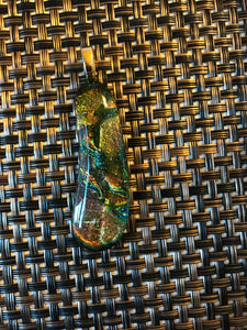 River Canyon-Glass-Fused-Pendant
