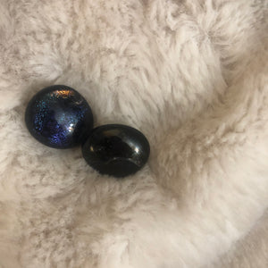 Lyra Earrings-Fused-Glass-Earrings