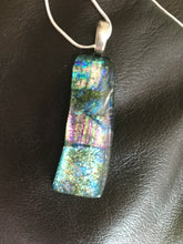 Load image into Gallery viewer, Reflecting Pool-Glass-Fused-Pendant