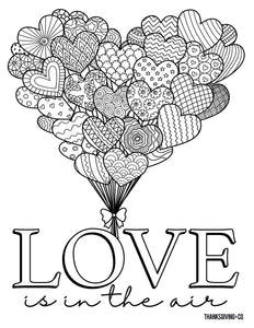 Valentines Day Coloring page