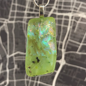Tree Frog-Fused-Glass-Pendant